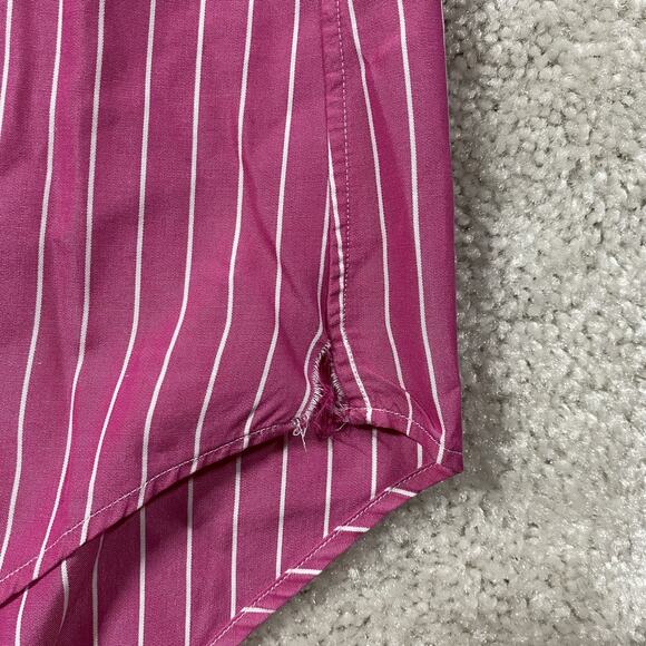 Polo Ralph Lauren Shirt Mens L Regent Classic Fit Dress Button Down Stripe - Picture 5 of 9
